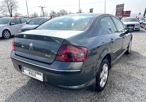 Peugeot 407 cena 10800 przebieg: 289000, rok produkcji 2007 z Szczawnica małe 37